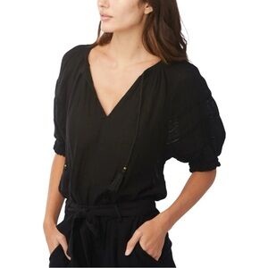 Sundays Collette Cotton Gauze Top